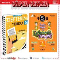 Arı Yayıncılık 5. Sınıf Türkçe Akıllı Defteri ve Lodos Eğlenceli Paragraf Soru Bankası Seti 2 Kitap
