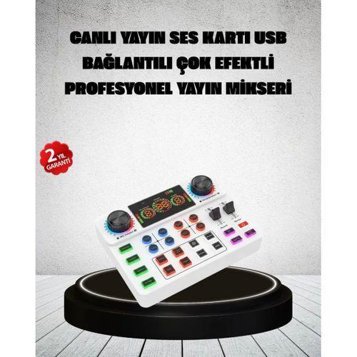 Canlı Yayın Ve Karaoke İçin Profesyonel Ses Kartı Bluetooth Destekli