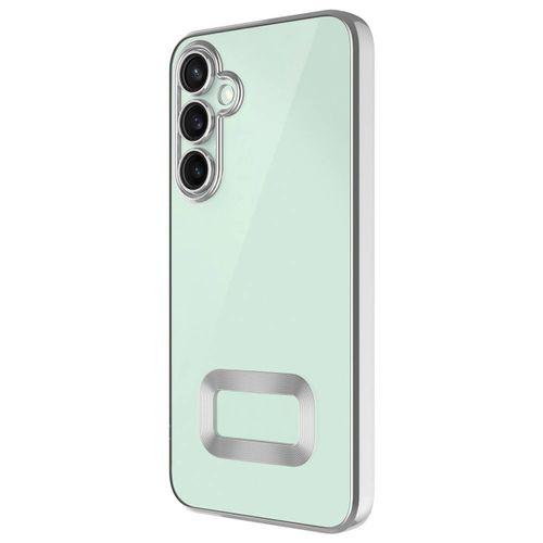 Galaxy A35 Kılıf Kamera Korumalı Logo Gösteren Zore Omega Kapak