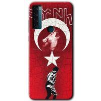 TCL 20 SE Kılıf HD Desen Baskılı Arka Kapak - Bozkurt Atam