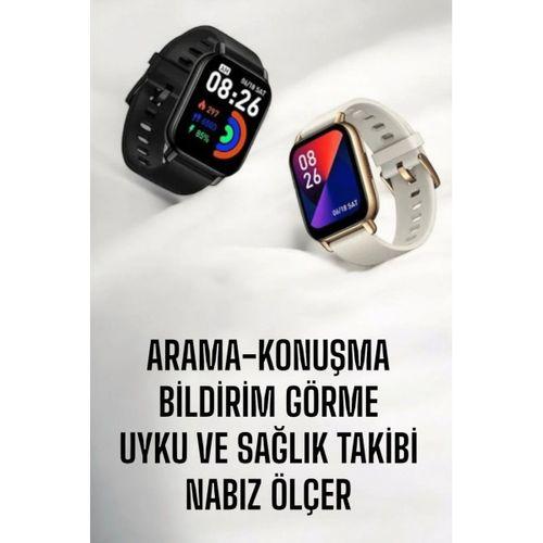 Suya Dayanıklı Bluetooth Akıllı Saat Gps, Adımsayar, Nabız & Sağlık Takibi