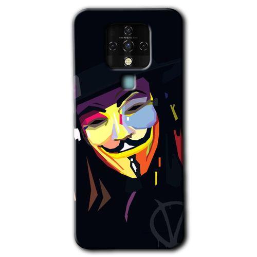 Potkal Hediye Fabrikası Tecno Camon 16 Kılıf HD Desen Baskılı Arka Kapak - İyi Geceler