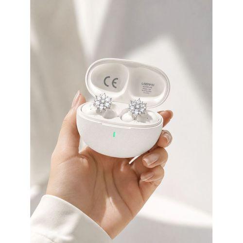 Küpeli Kablosuz Bluetooth Kulaklık Uzun Süreli Şarj Özellikli