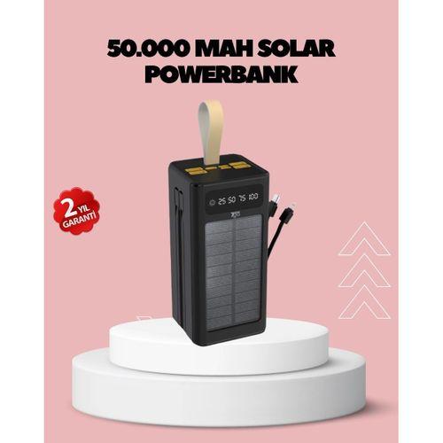 Kamp Ve Outdoor Kullanıma Uygun Güneş Panelli Powerbank