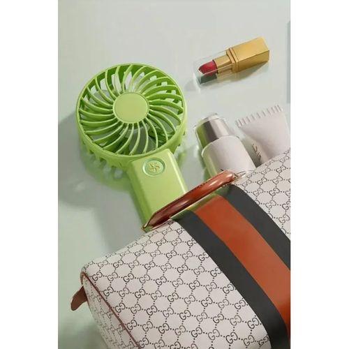 3 Hız Kademeli Şarjlı Sessiz El Vantilatörü Telefon Tutucu Özellikli El Masa Fanı