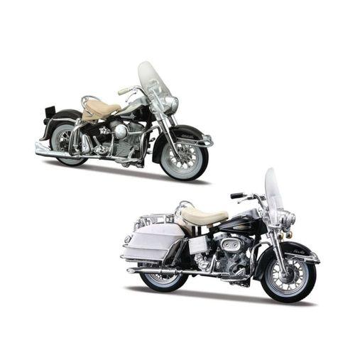 37301 1 18 Harley-Davidson İkili Motorlar Asorti