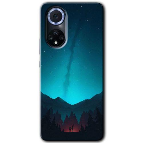 Huawei Nova 9 HD Baskılı Kılıf + 9D Tam Ekran Koruyucu - Night Fores Mount