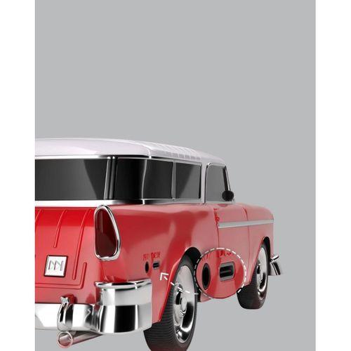 Vintage Tasarımlı Led Işıklı Bluetooth Hoparlör 10w