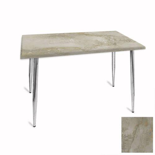 Dockers Manolya Mutfak Masası 70x120 Kromnikel (Werzalit, Wermodin ve Allzalit Tabla) - Irony