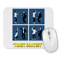 Pulp Fiction Twist Contest Concurso Danca Mia E Vicent 2 Mouse Pad.jpg