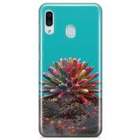 Samsung Galaxy A40 Kılıf Siliconia Arka Kapak Koruma Desenli Full Koruyucu