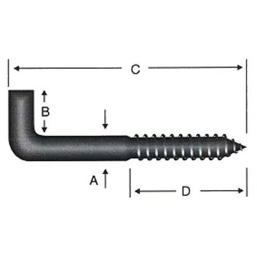 Şofben Çivisi No 2 / 5.8x60 - 100 Adet
