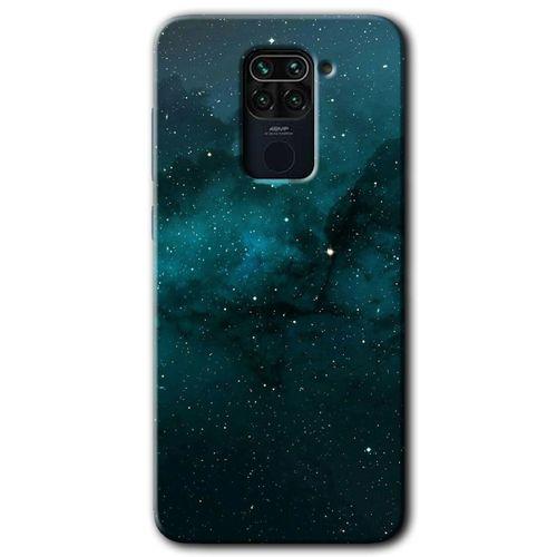 Redmi Note 9 Kılıf HD Desen Baskılı Arka Kapak - Yıldızlararası