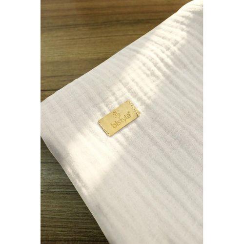 Bistyle Bistyle Müslin Battaniye 120x120 Cm 70101 Ekru