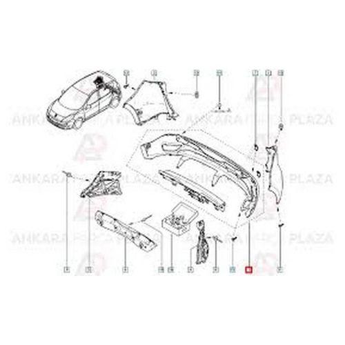 Mais Arka Tampon Scenıc Iıı 850B29124R