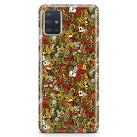 Samsung Galaxy A51 Kılıf Okey Tavla 51 Arka Kapak Koruma Desenli Full Koruyucu