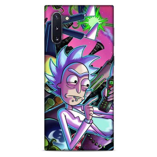 Samsung Galaxy Note 10 Uyumlu Kılıf Rick And Morty (20) Koruyucu Kılıf MC Haps