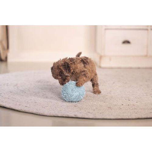 Beeztees Yavru Köpek Oyuncağı, Top, Peluş, Mavi, 10cm