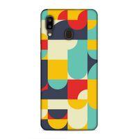 Samsung Galaxy A20 Uyumlu Kılıf Insomnia (8) Baskılı Kılıf Sarı