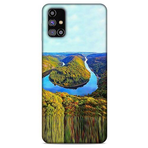 Samsung Galaxy M31s Kılıf Almanya (49) Ultra Silikon Kılıf Saarschleife