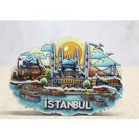 Ahşap İstanbul Temalı Magnet Alk4598