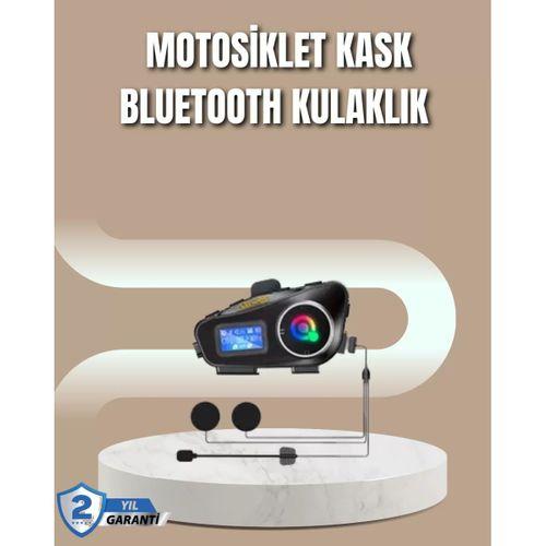 500 Metre İnterkom Mesafeli Kask Kulaklığı Gürültü Engelleyici