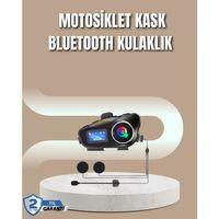 500 Metre İnterkom Mesafeli Kask Kulaklığı Gürültü Engelleyici