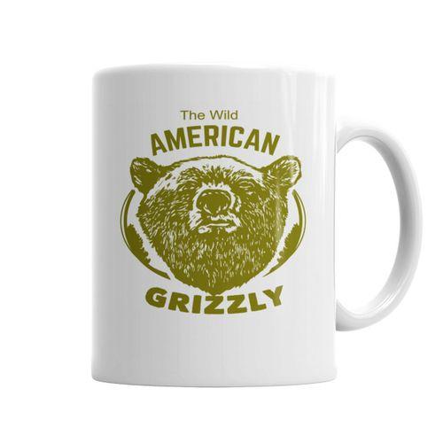 American Grizzly Kupa Bardak Porselen