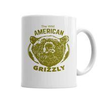 American Grizzly Kupa Bardak Porselen