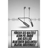 100 Saat Kablolu Boyun Askılı Dijital Göstergeli Bluetooth Kulaklık