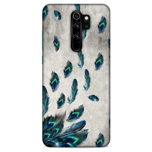 Xiaomi Redmi Note 8 Pro Kılıf Desenli Özel Seri Tüyler (16) Kalın Kılıf