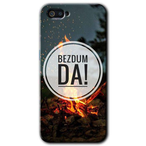 Realme C2 Kılıf HD Desen Baskılı Arka Kapak - Bezdum Da