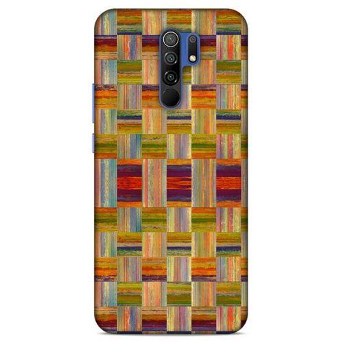 Lopard Xiaomi Redmi 9 Uyumlu Kılıf Wood'X (49) Ultra Silikon Kılıf Baskılı