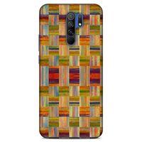 Lopard Xiaomi Redmi 9 Uyumlu Kılıf Wood'X (49) Ultra Silikon Kılıf Baskılı