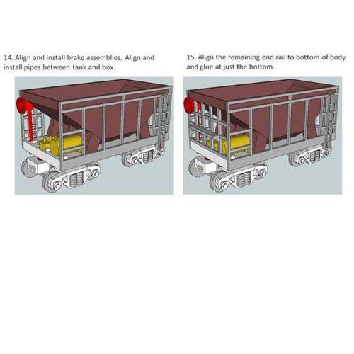 HO Ölçek Tanconite Maden Aracı (Bu ürün Sadece Plastik parçadır - Almadan Önce Soru Sorabilirsiniz)