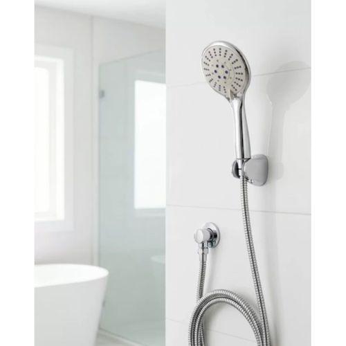 Çok Fonksiyonlu El Duşu Seti Kireç Önleyici Duş Başlığı Spiral Hortum Mafsallı Askı