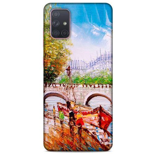 Cityx (30) Samsung Galaxy A71 Kılıf Silikon Kapak Desenli