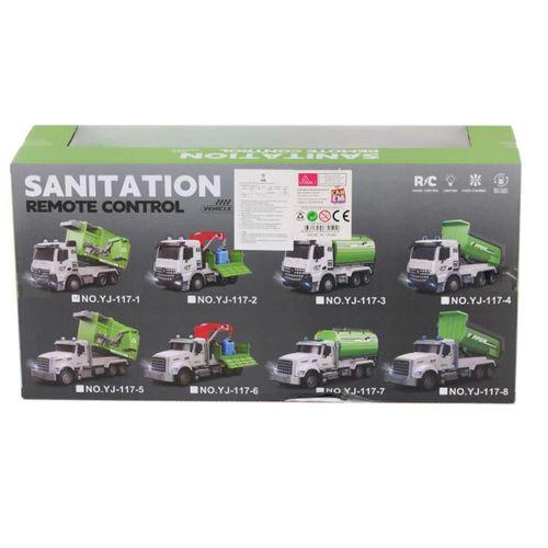 Çocuk Eğitici Gelişim YJ-117-1 Kumandalı  Şajzlı Çöp Kamyonu
