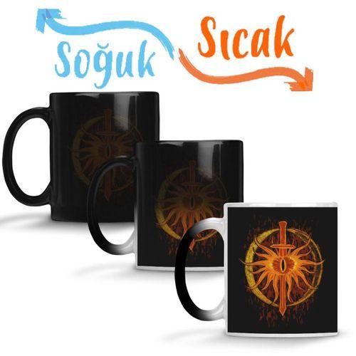 Gaming Dark Lord's Inquisition Sihirli Kupa Bardak Porselen