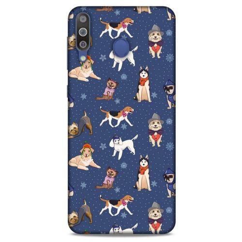 Samsung Galaxy M30 Kılıf Köpek Kıyafetleri (11) Tam Koruma Beagle, Rottweiler, Kangal