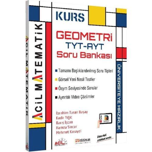 TYT AYT Geometri KURS Soru Bankası Acil Yayınları