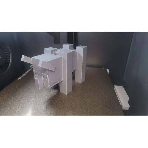 Minecraft Ravager (Bu ürün Sadece Plastik parçadır - Almadan Önce Soru Sorabilirsiniz)