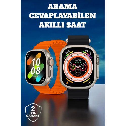 Kablosuz Şarjlı, Çağrı Ve Müzik Kontrolü Sağlayan Akıllı Saat