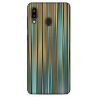 Samsung Galaxy A20 Uyumlu Kılıf Yeşil Delisi (39) Liquid Crystal Kılıf Asker yeşili