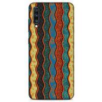 Samsung Galaxy A70 Kılıf Baskılı Özel Seri Taşlı (42) Rugged Armor Kılıf