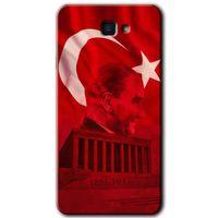 Potkal Hediye Fabrikası Samsung Galaxy J7 Prime HD Baskılı Kılıf + 9D Tam Ekran Koruyucu - Anıtkabir Atatürk