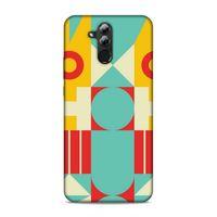 Huawei Mate 20 Lite Uyumlu Kılıf Insomnia (24) Darbe Emici Kılıf Bej Sarı
