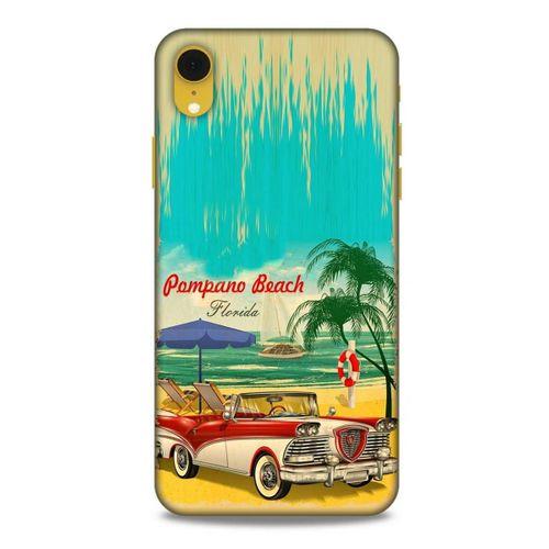 Retro (16) Desen Kalın Kılıf Renkli Apple iPhone XR Kılıf