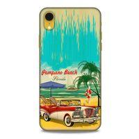 Retro (16) Desen Kalın Kılıf Renkli Apple iPhone XR Kılıf