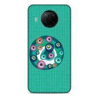 Lopard Xiaomi Redmi Note 9 Pro 5G Uyumlu Kılıf Nazarium (25) Antişok Kapak